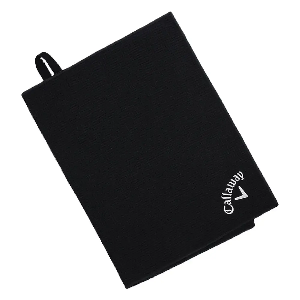 Callaway Black Players Towel 5 Callaway Black Players Towel - Image 3