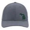 TravisMathew Michigan Outline Mens Hat -Clubs Shop 11789 GREYGREENLOGO