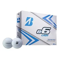 Bridgestone E6 Lady White Golf Balls - Dozen