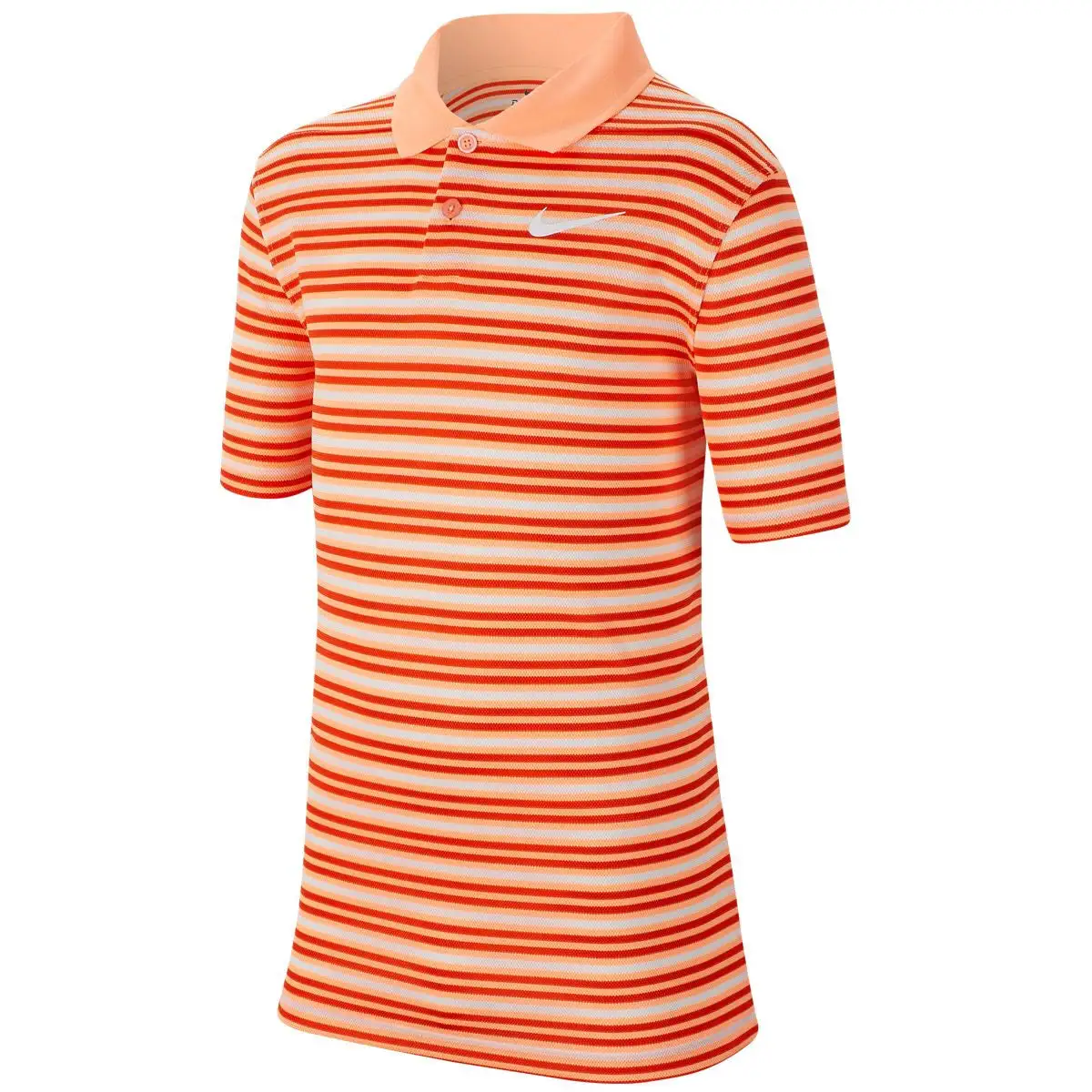 Nike Golf Nike Victory Stripe Boys Golf Polo 5 Nike Golf Nike Victory Stripe Boys Golf Polo - Image 3