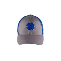 Black Clover BC Fitted Mesh 4 Grey Mens Hat