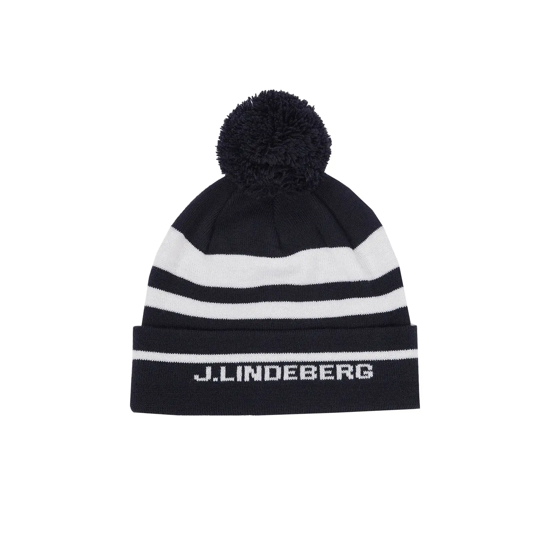 J.Lindeberg J. Lindeberg Stripe Mens Golf Beanie 3 J.Lindeberg J. Lindeberg Stripe Mens Golf Beanie