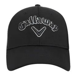Callaway Mesh Fitted Black Charcoal Mens Cap -Clubs Shop 16122 2