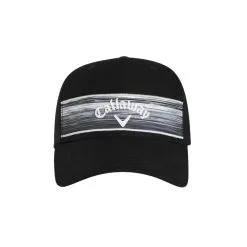 Callaway Stripe Mesh Adjustable Mens Hat -Clubs Shop 16125 BLKWHTGREY 2
