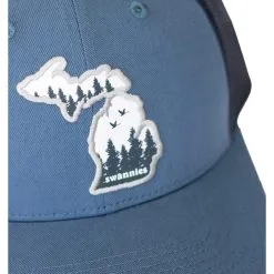 Swannies Michigan Patch Mens Hat -Clubs Shop 17971 STORMNAVY 1 dcb03b32 0df8 4db4 964c 47e2321493d6
