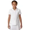 Adidas Golf Adidas Tournament Girls Golf Polo -Clubs Shop 18719 WHITE