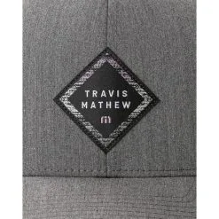 TravisMathew Guest List Mens Hat -Clubs Shop 19731 HEATHERBLACK 1