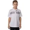 TravisMathew J Night Life Boys Golf Polo -Clubs Shop 19752 WHITE