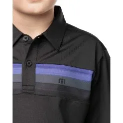 TravisMathew J Climbing Wall Boys Golf Polo -Clubs Shop 19753 BLACK 1