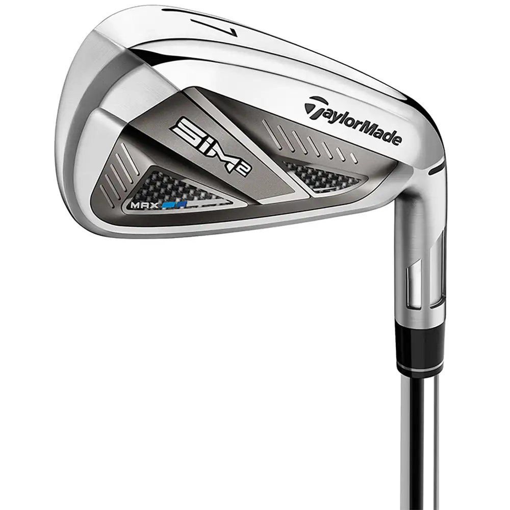 Taylor Made TaylorMade SIM2 Max Stiff 4-PW Mens Right Hand Irons 3 Taylor Made TaylorMade SIM2 Max Stiff 4-PW Mens Right Hand Irons