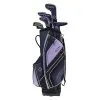 Cleveland Bloom 16 Piece Womens Complete Golf Set -Clubs Shop 21368 NAVYLAVENDER