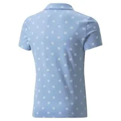 PUMA Golf Puma MATTR Hibiscus Girls Golf Polo 9 PUMA Golf Puma MATTR Hibiscus Girls Golf Polo -Clubs Shop 23024 SERENITY 1 58c88458 560b 47e9 896d 753402121b36