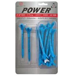 Zerofriction Zero Friction Tour 3-Prong Golf Tees - 20 Pack