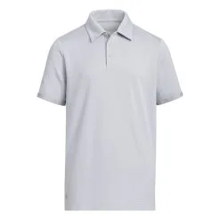 Adidas Golf Adidas Pique White Boys Golf Polo