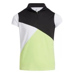 Adidas Golf Adidas Heat.Rdy Black Girls Golf Polo