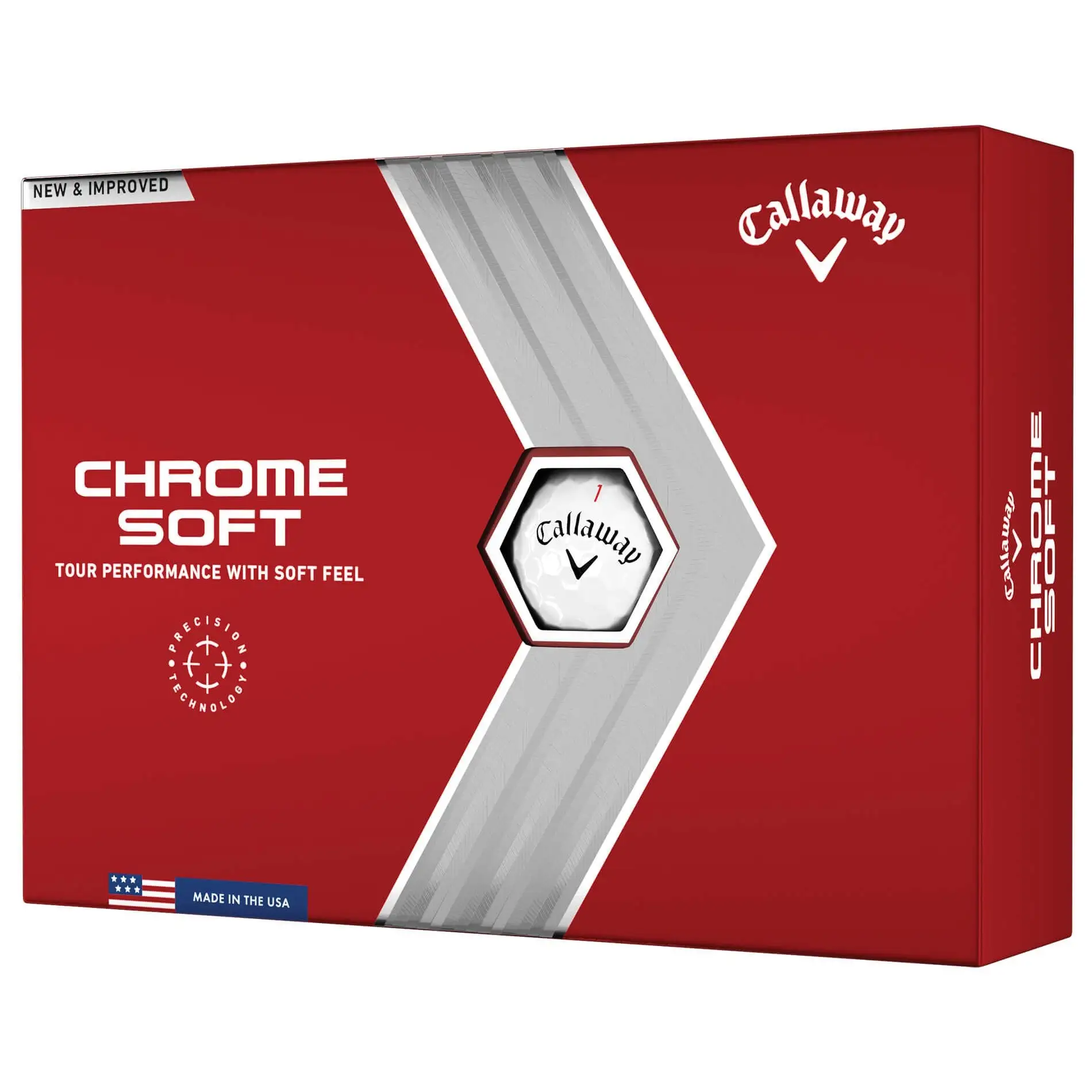 Callaway Chrome Soft Golf Balls - Dozen 3 Callaway Chrome Soft Golf Balls - Dozen