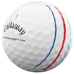 Callaway Chrome Soft X Golf Balls - Dozen -Clubs Shop 25453 WHITETT 1