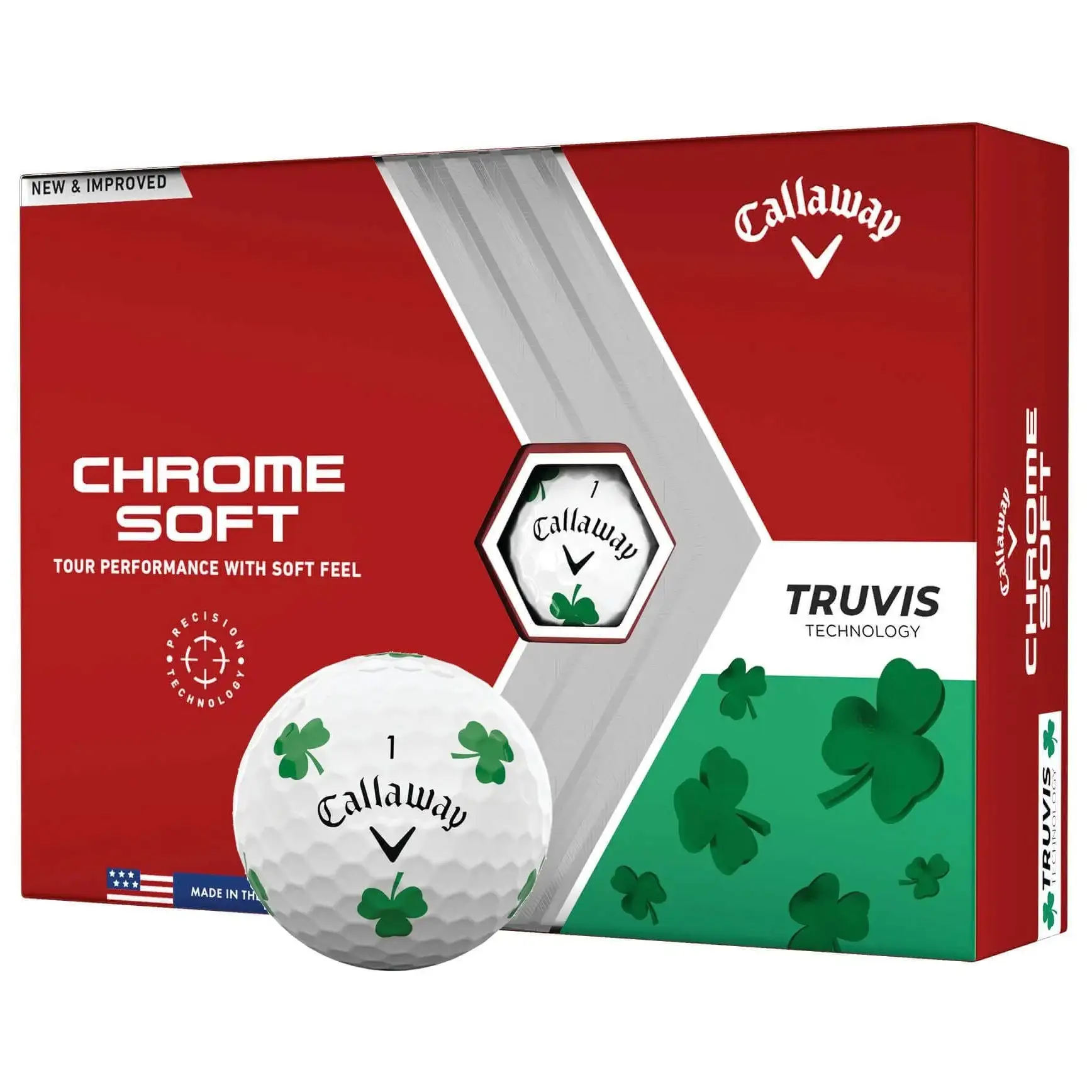 Callaway Chrome Soft Truvis Golf Balls - Dozen 5 Callaway Chrome Soft Truvis Golf Balls - Dozen - Image 3