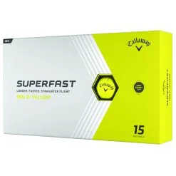 Callaway Superfast BOLD Golf Balls - 15 Pack -Clubs Shop 25747 YELLOW