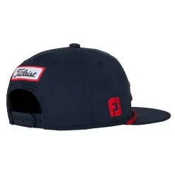 Titleist Legacy Tour Rope Flat Bill Junior Golf Hat -Clubs Shop 25852 NAVYRED46 2