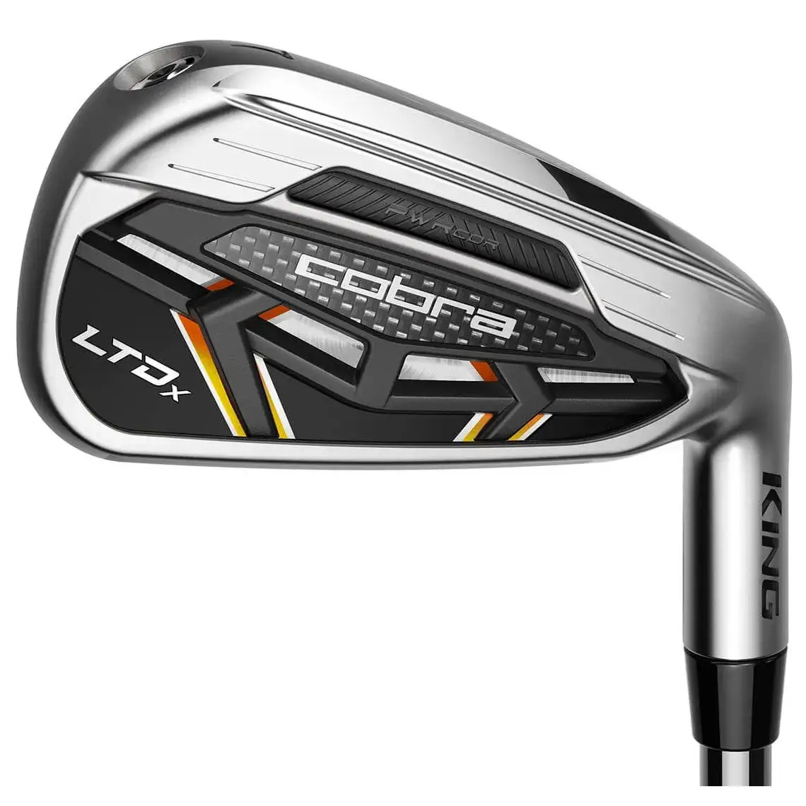Cobra LTDx Silver-Black Steel Irons 3 Cobra LTDx Silver-Black Steel Irons