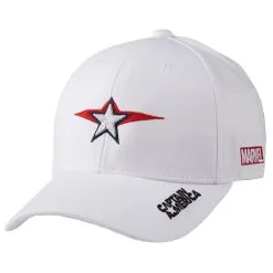 Volvik Marvel Captain America Mens Golf Hat -Clubs Shop 26124 WHITE