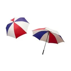 Jp Lann JPLann Player Supreme Single Canopy Auto Open Umbrella 17 Jp Lann JPLann Player Supreme Single Canopy Auto Open Umbrella -Clubs Shop 26839 REDWHITEBLUE