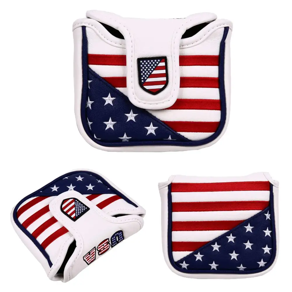 Jp Lann JPLann USA Square Mallet Putter Cover 3 Jp Lann JPLann USA Square Mallet Putter Cover