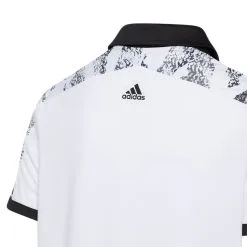 Adidas Golf Adidas Printed Colorblock Boys Golf Polo -Clubs Shop 31151 WHITE100 3 c058f177 74d7 4382 9591 0fc07a6d9aa0
