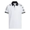 Adidas Golf Adidas Printed Colorblock Boys Golf Polo