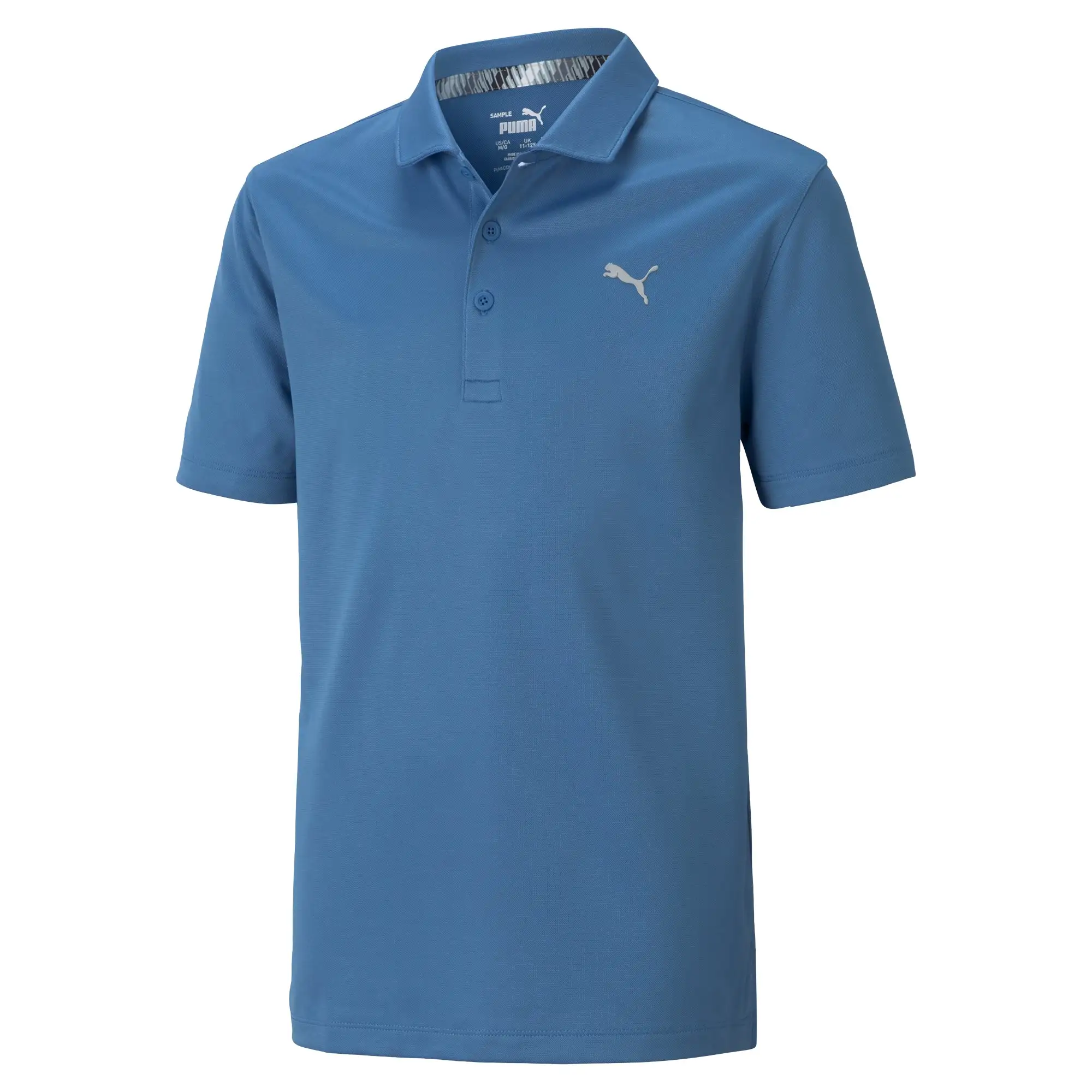 PUMA Golf Puma Essential Boys Golf Polo 4 PUMA Golf Puma Essential Boys Golf Polo - Image 2