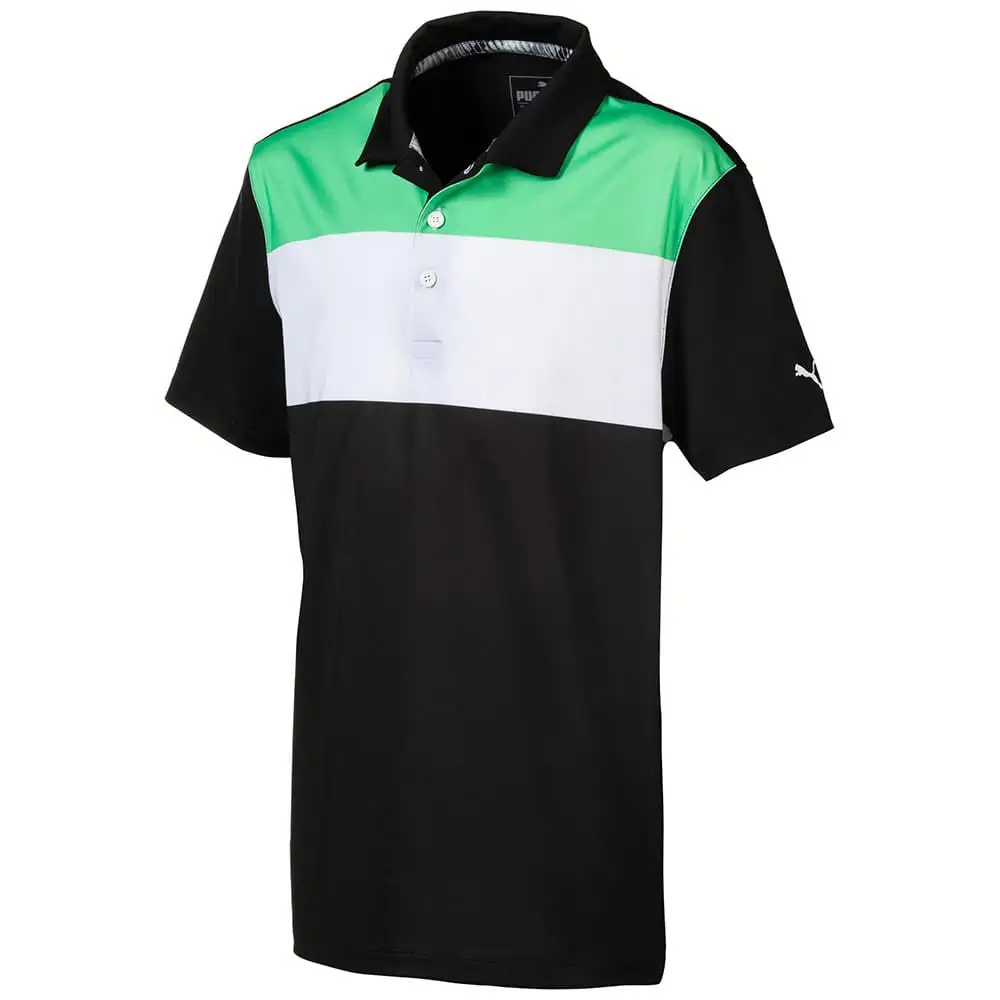 PUMA Golf Puma Nineties Boys Golf Polo 4 PUMA Golf Puma Nineties Boys Golf Polo - Image 2