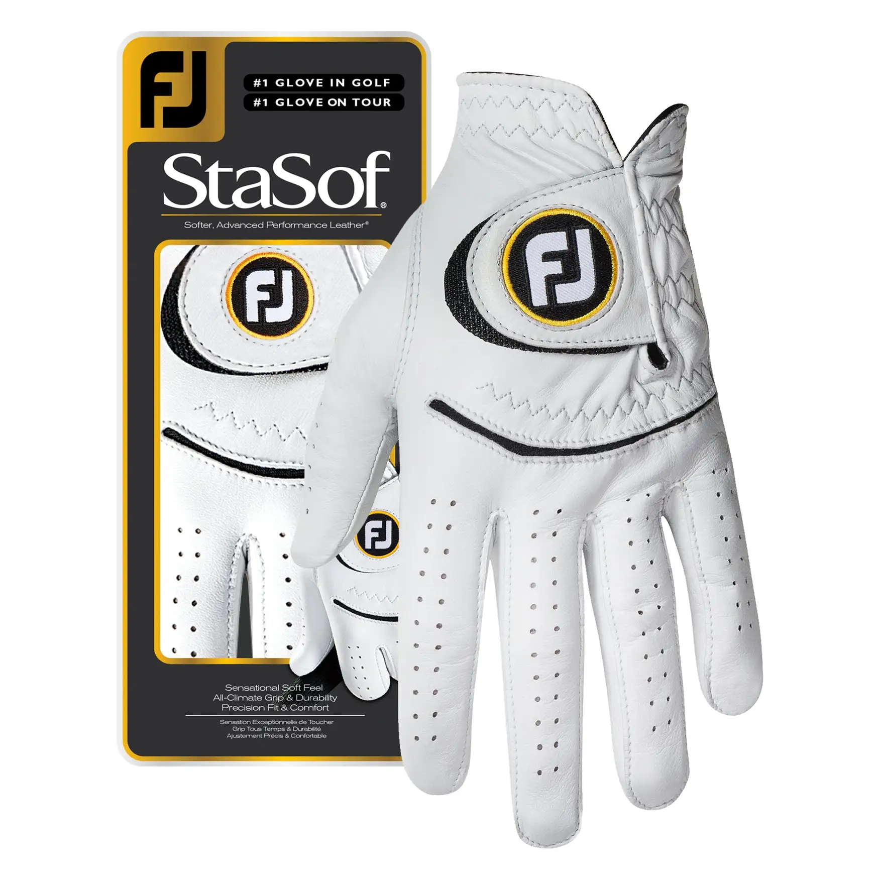FootJoy StaSof Womens Golf Glove 3 FootJoy StaSof Womens Golf Glove