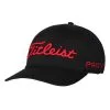 Titleist Tour Performance Staff Mens Golf Hat -Clubs Shop 85048 BLACKRED