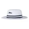 Titleist Cotton Stripe Mens Bucket Hat -Clubs Shop 85132 WHITENAVY