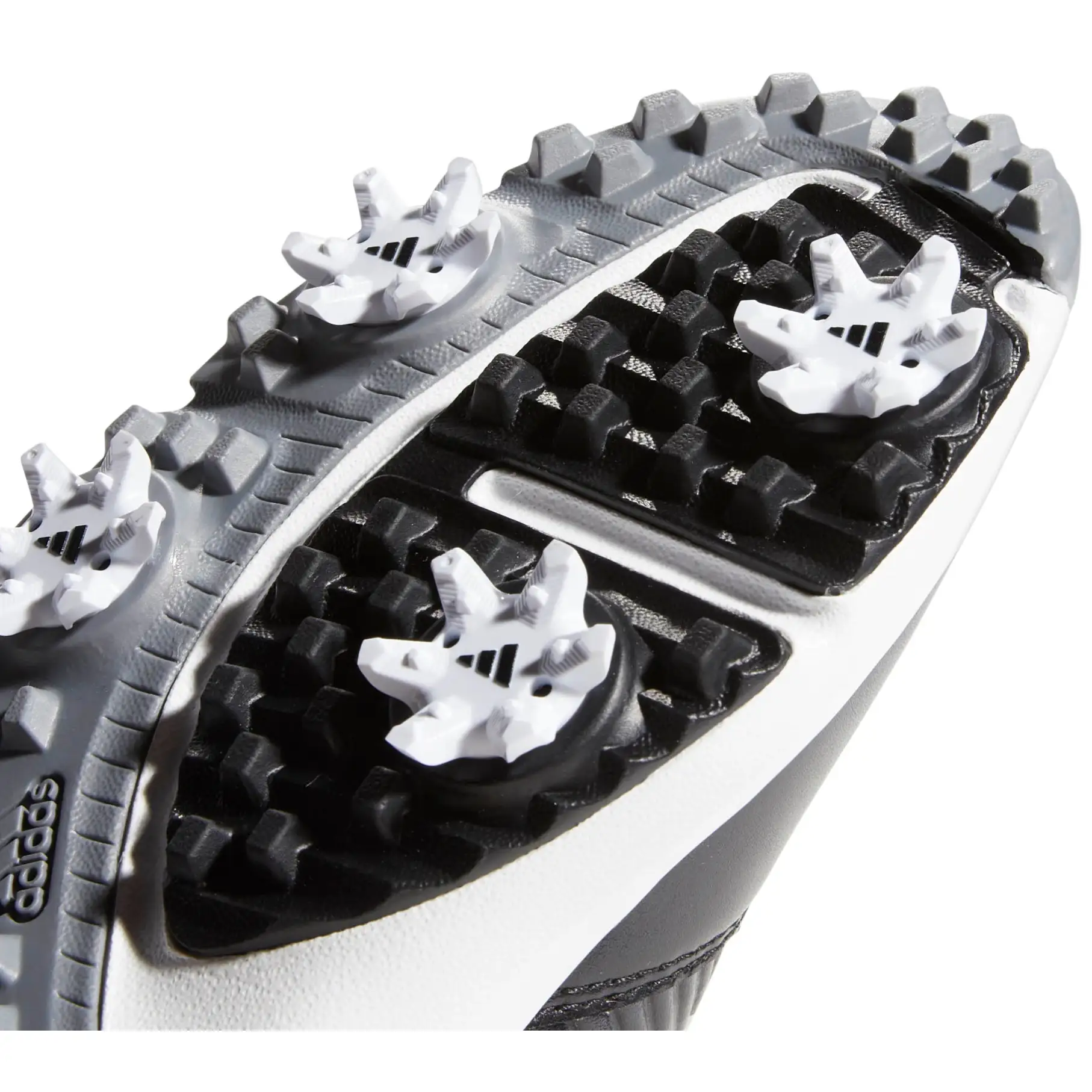 Adidas Golf Adidas CP Traxion Black Junior Golf Shoes 7 Adidas Golf Adidas CP Traxion Black Junior Golf Shoes - Image 5