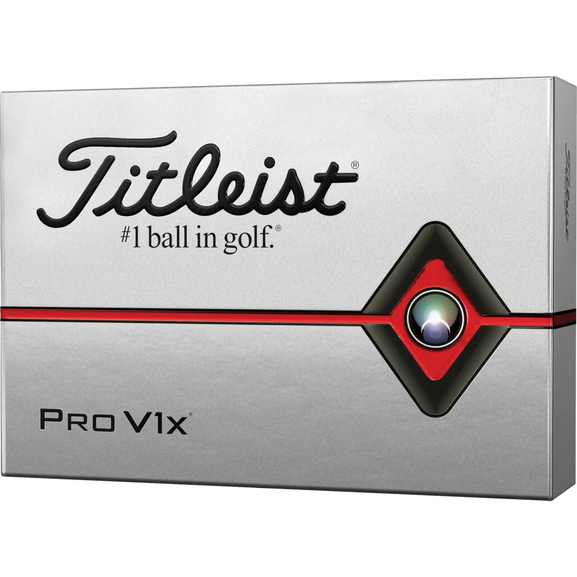 Titleist Pro V1x Golf Balls - Dozen 2020 3 Titleist Pro V1x Golf Balls - Dozen 2020